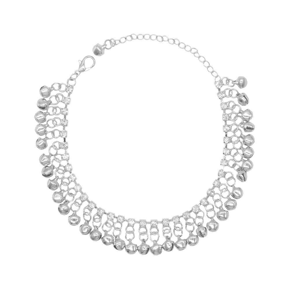 Retro Beach Style Alloy Anklet
