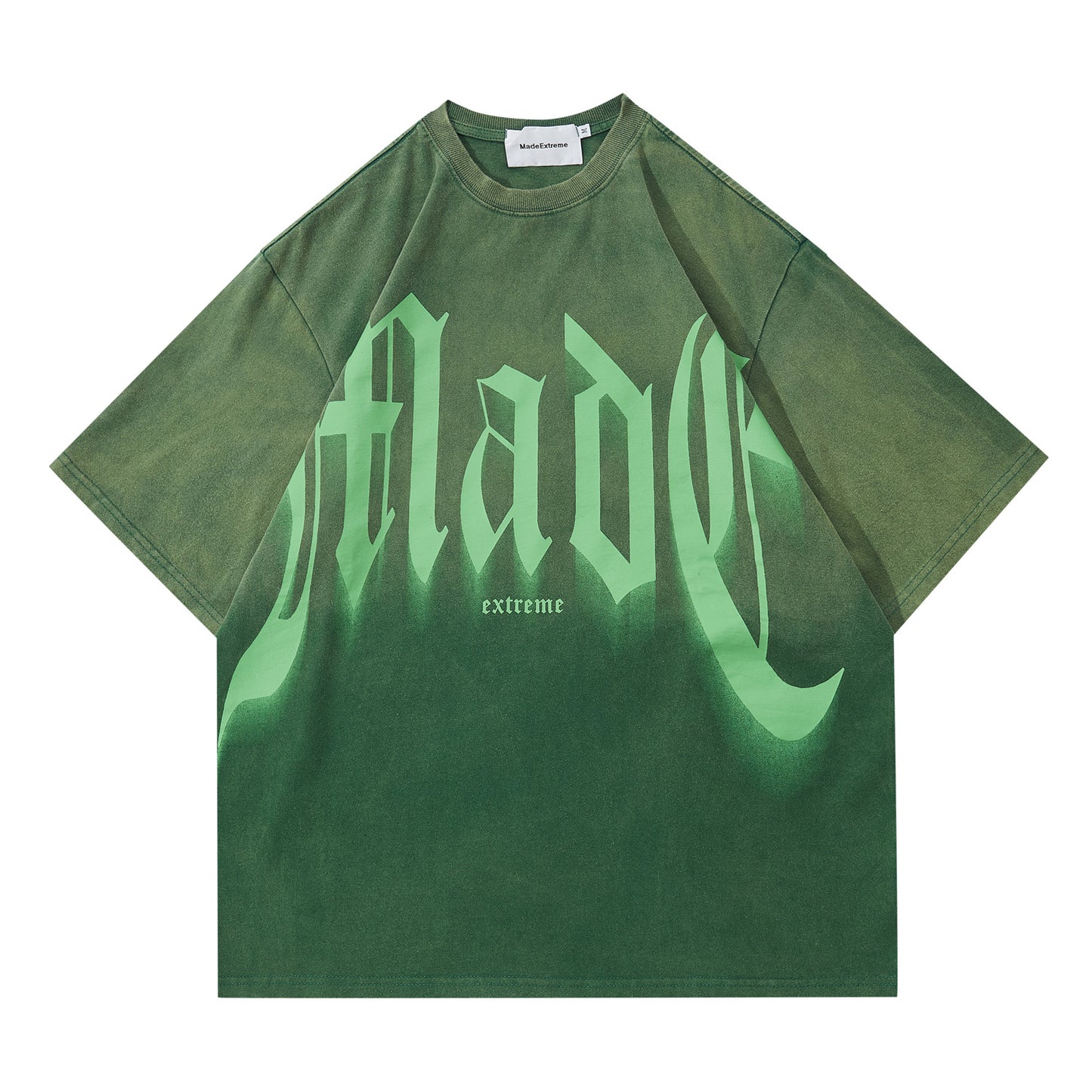 Large Letter Print Streetwear T-Shirt