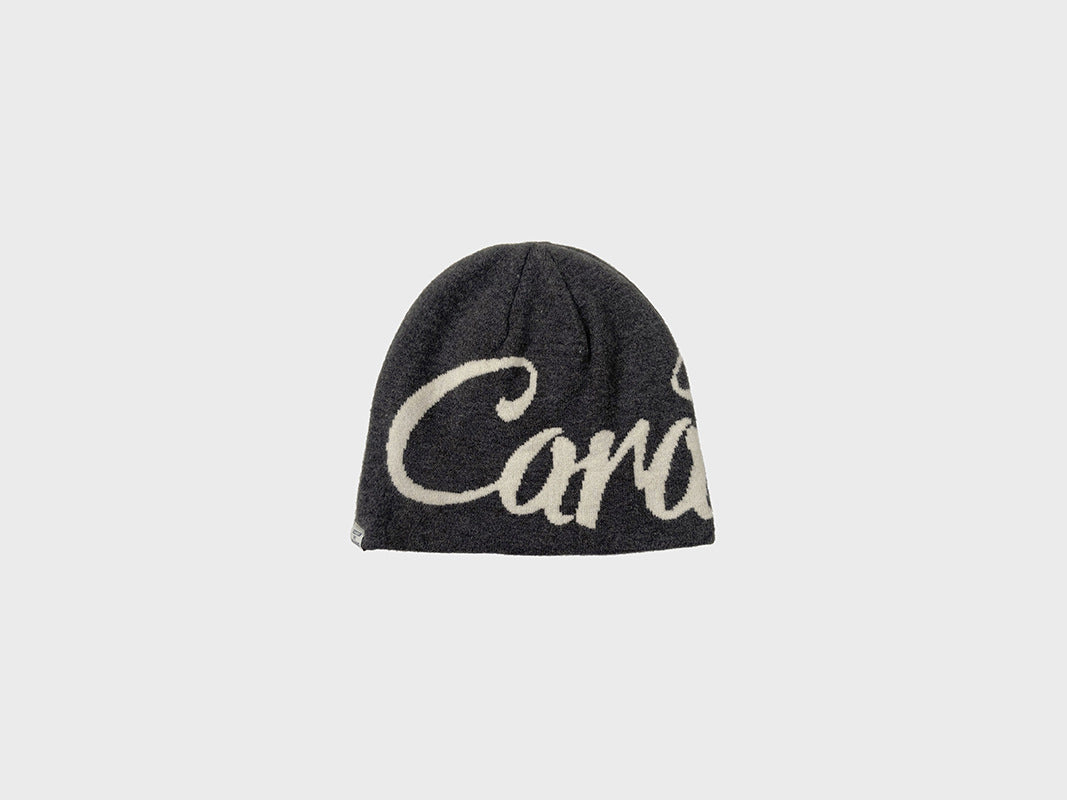 Street Letter Jacquard Double-Sided Knit Beanie